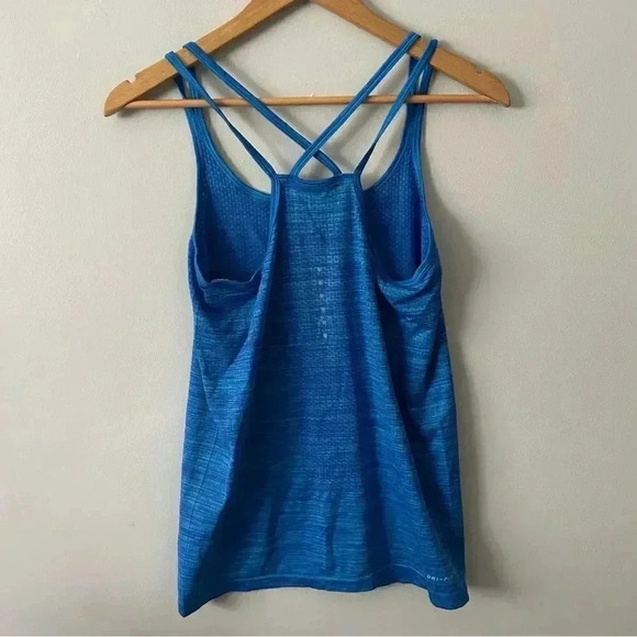 NIKE 5/$25 🎀DRI FIT BLUE TANK TOP  S - Picture 4 of 5